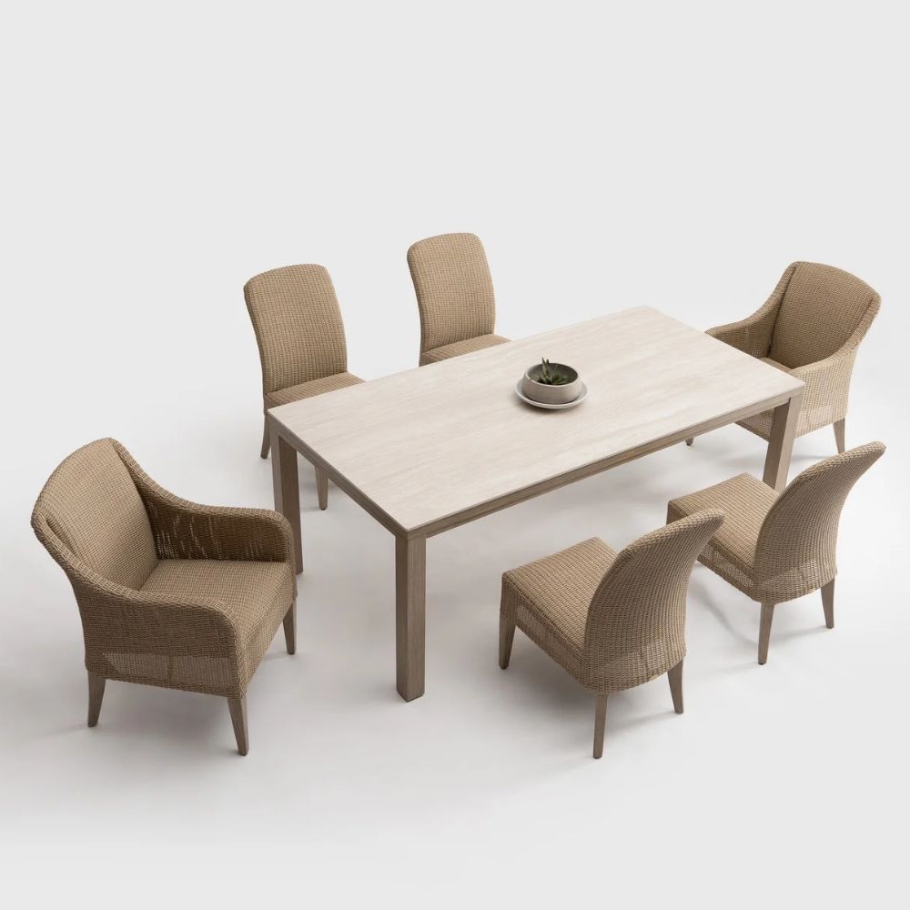 Marbella 7pc Dining Set