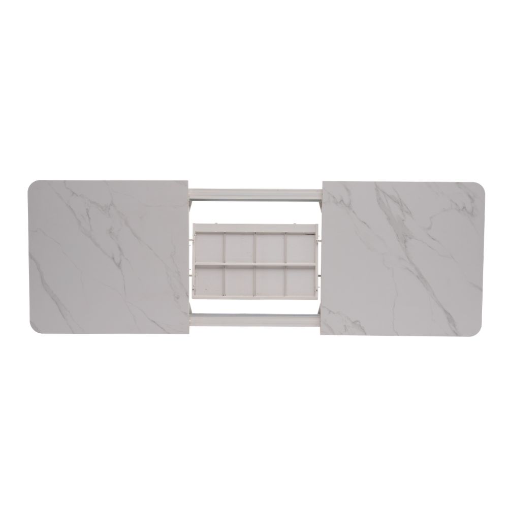 Monaco Sintered Stone Extendable Dining Table