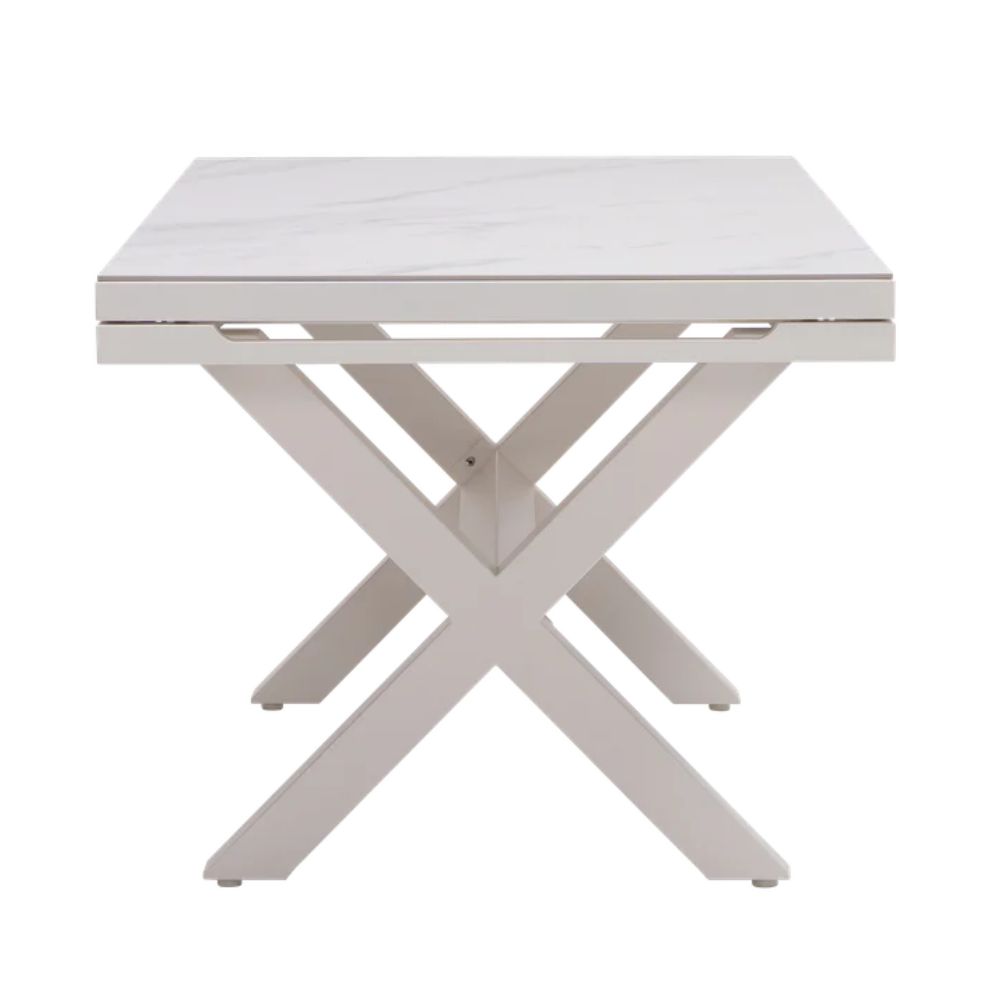 Sorrento Sintered Stone Extendable Dining Table