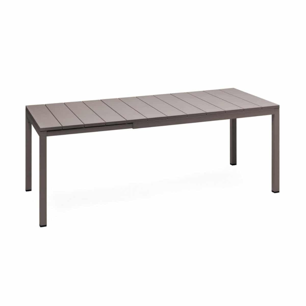 Rio 140 Extension Aluminum Dining Table