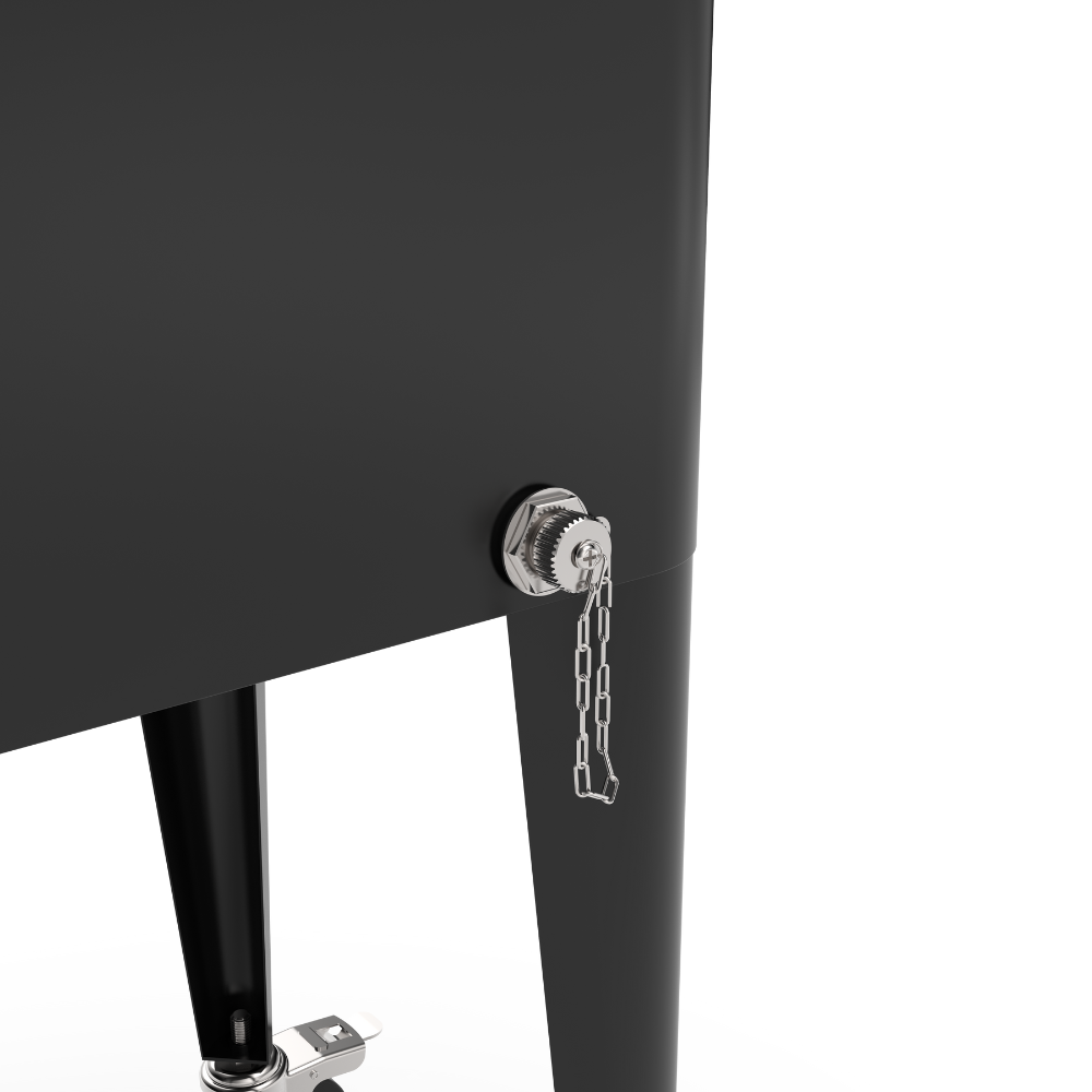 Retro Patio Cooler with Divider