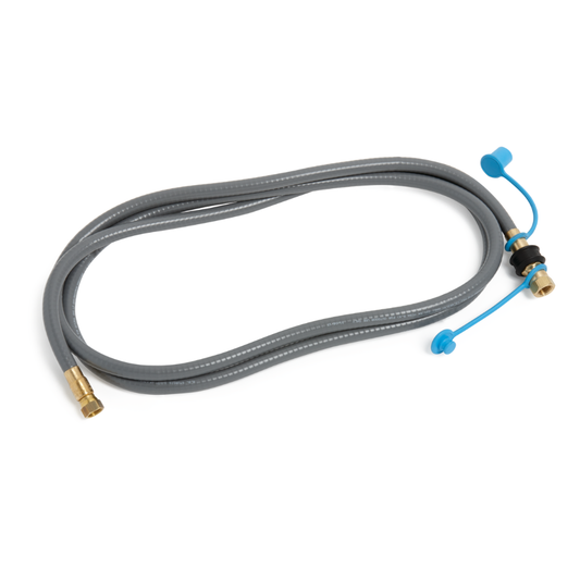 10' Natural Gas Hose with 3/8" Quick Connect