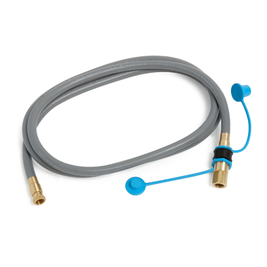 10' Natural Gas Hose with 1/2" Quick Connect