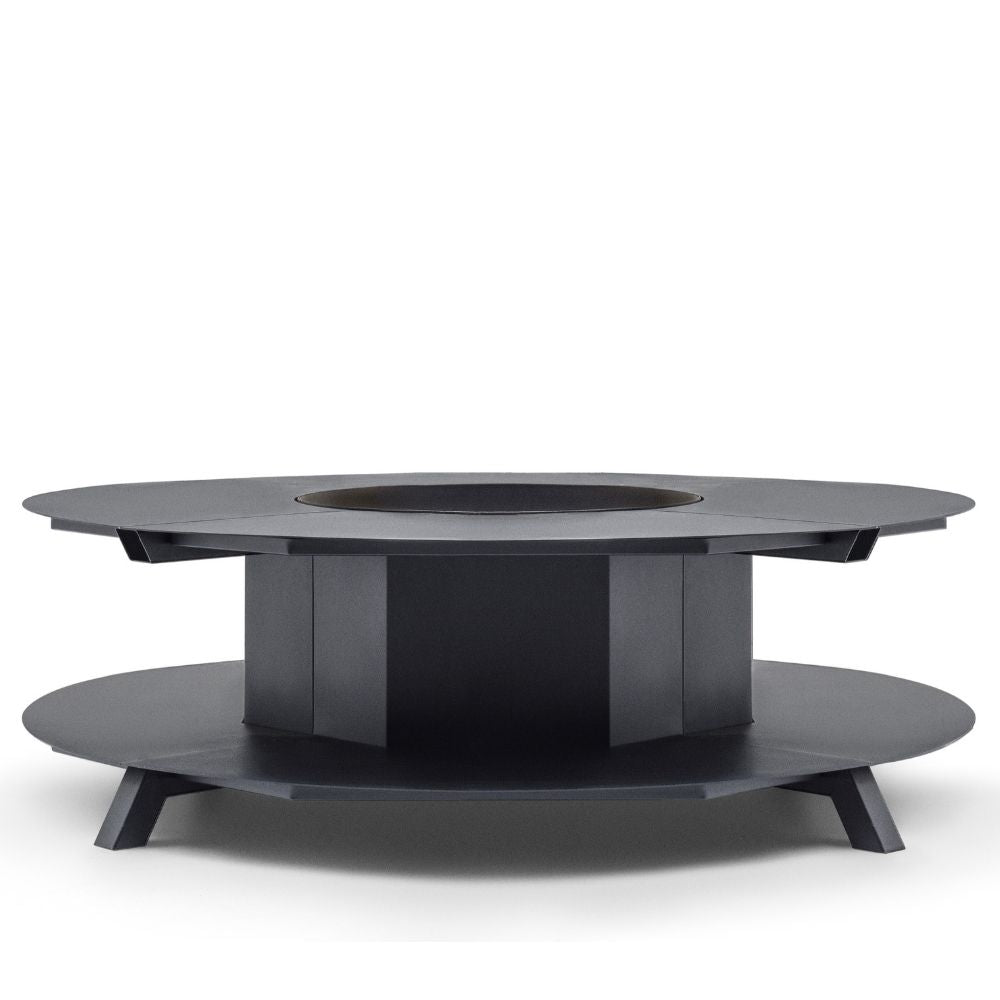 Simcoe Black Medium 47" Wood Burning Fire Pit