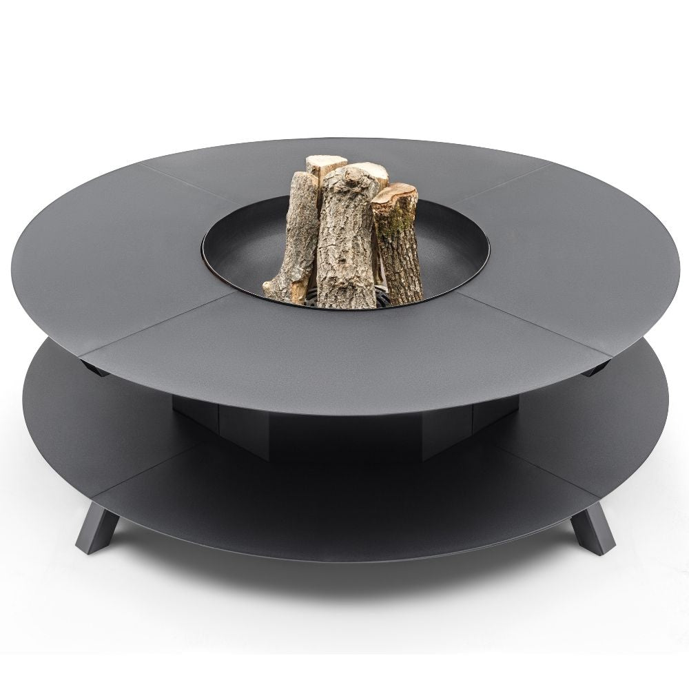 Simcoe Black Medium 47" Wood Burning Fire Pit