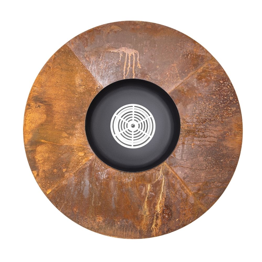 Simcoe Corten Medium 47" Wood Burning Fire Pit