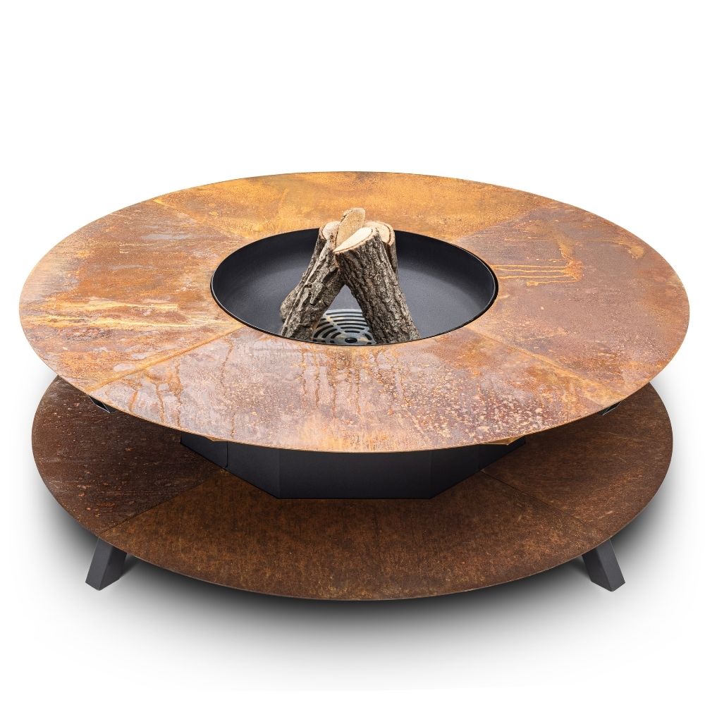 Simcoe Corten Medium 47" Wood Burning Fire Pit