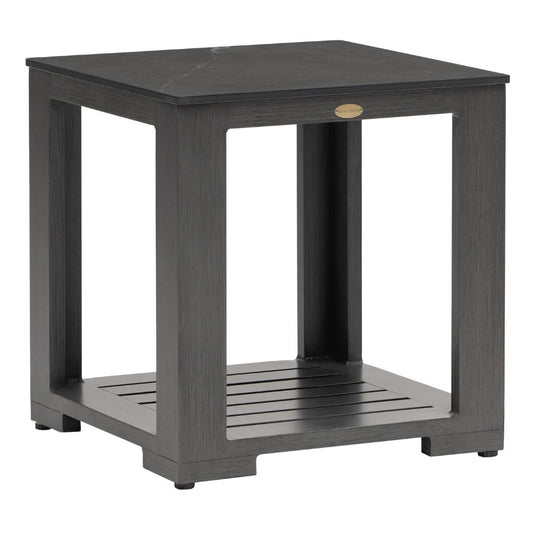 Sintered Stone End Table: Bergen/Cubo/Milano