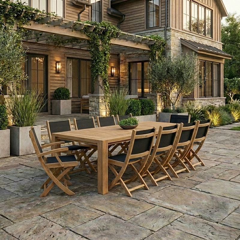 Sailmate 11pc Teak Dining Set