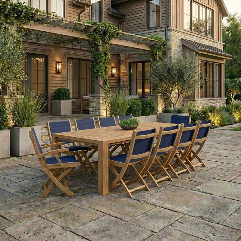 Sailmate 11pc Teak Dining Set