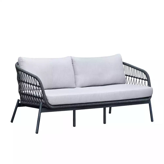 Sophia Sofa - Antracite - Cast Silver