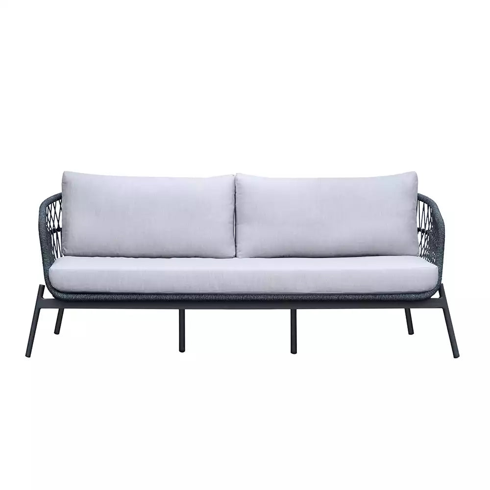 Sophia Sofa - Antracite - Cast Silver