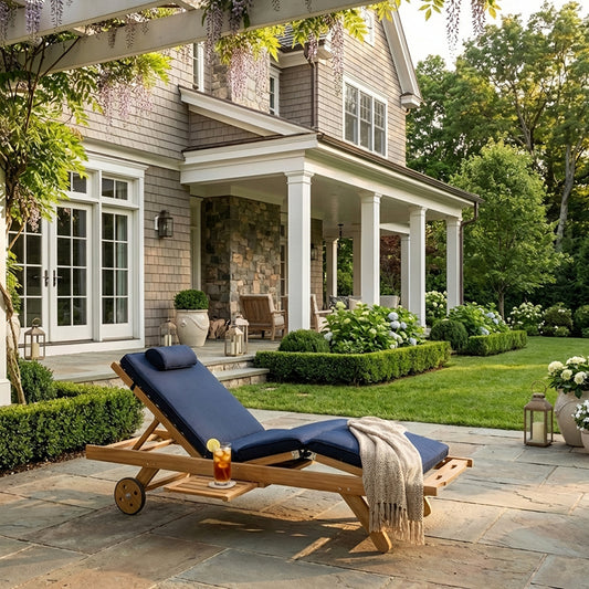 Sunbed Teak Chaise