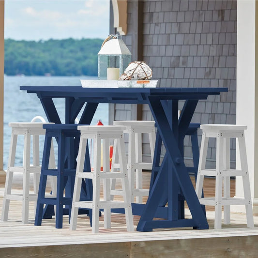 Harvest 7pc Adirondack Bar Set