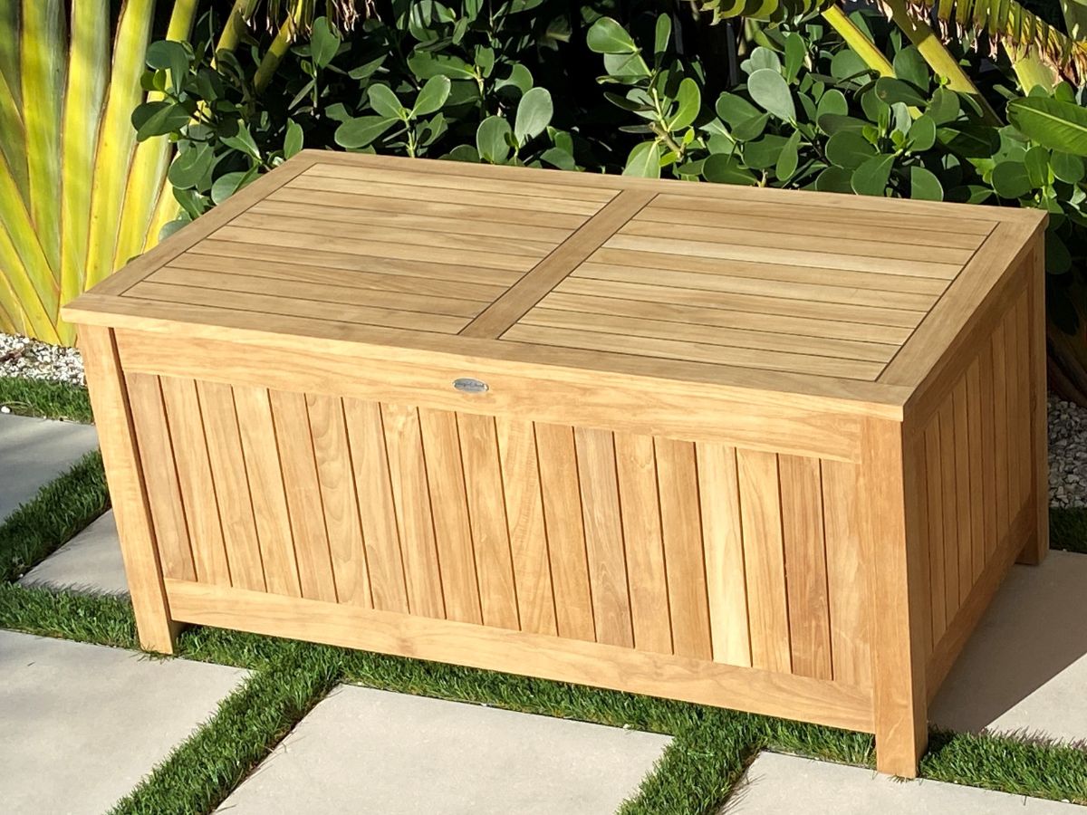 Teak Storage Box