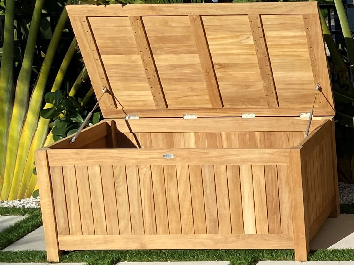 Teak Storage Box