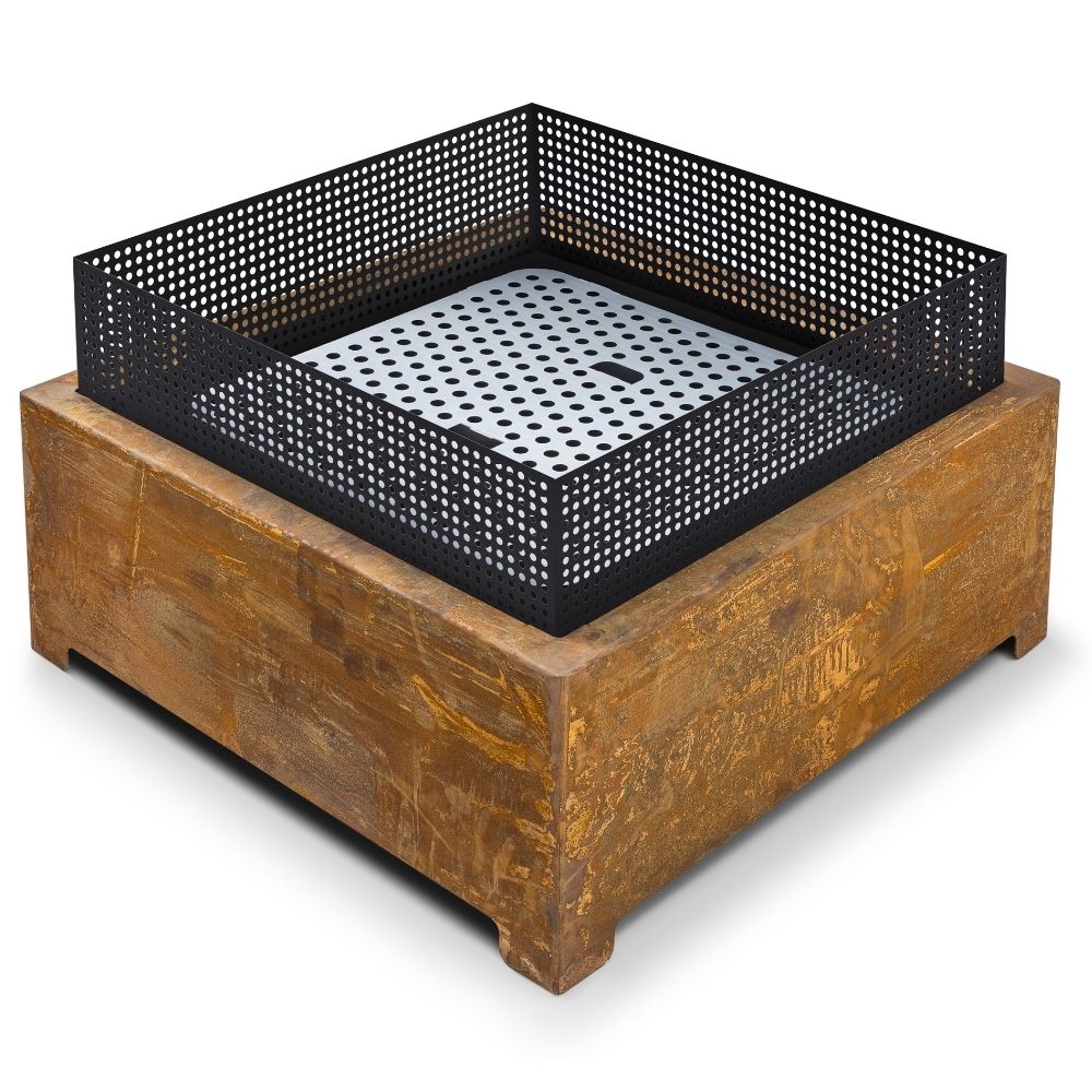 Temagami 22" Corten Wood Burning Fire Pit