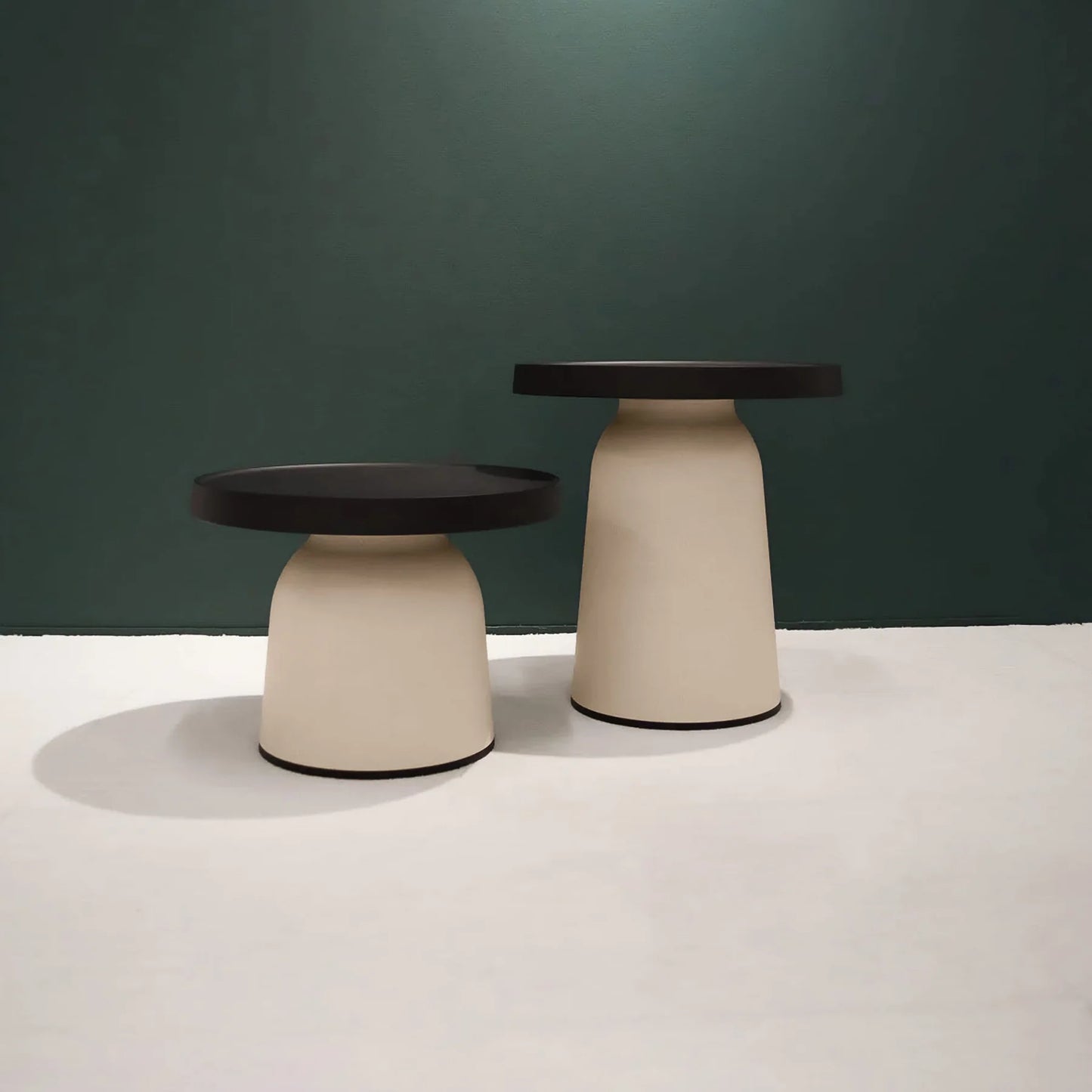 Thick Top Side Table - Eco Light Brown