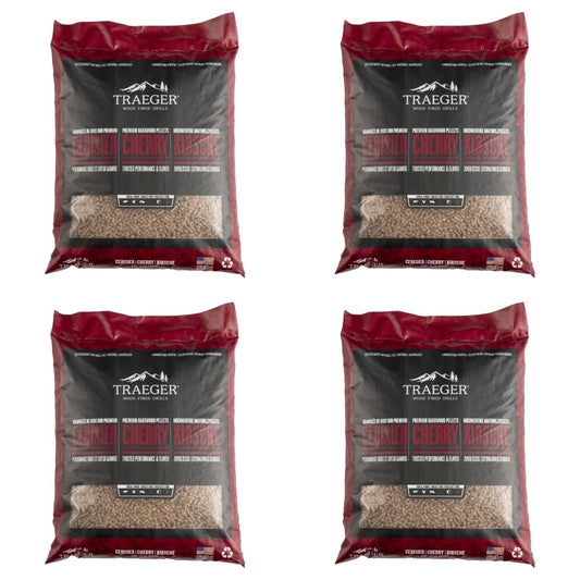 Traeger Cherry Pellets - Value Bundle of 4 Bags