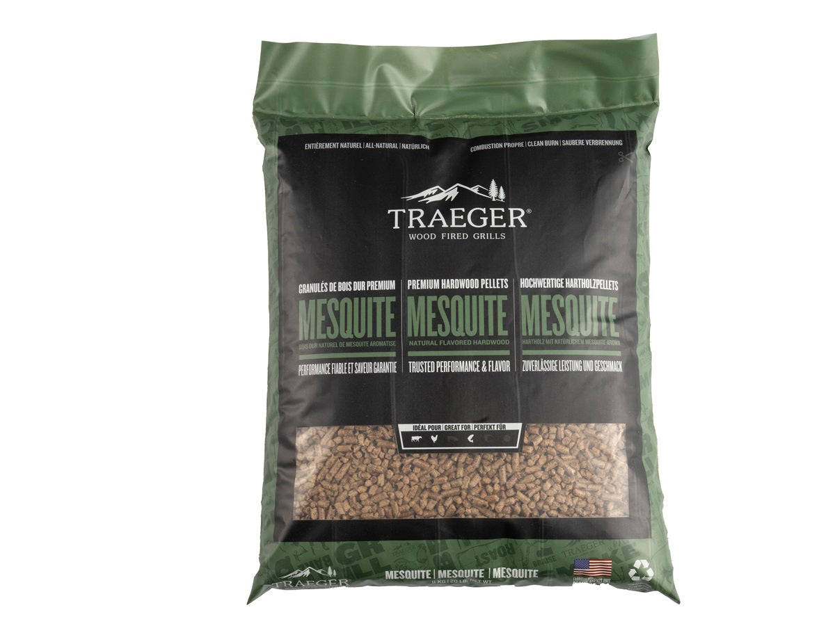 Traeger Mesquite Pellets - Value Bundle of 4 Bags