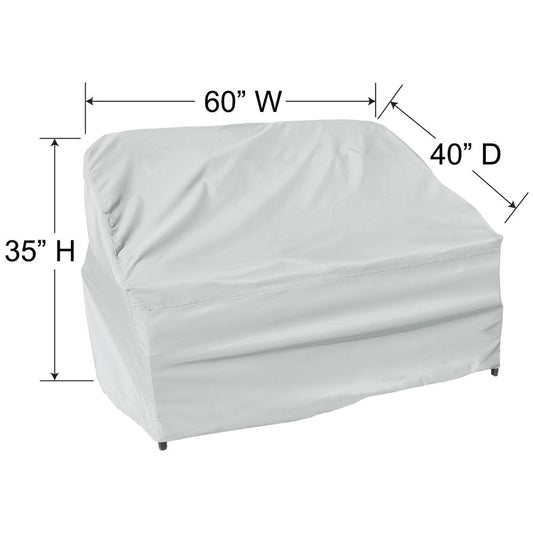 Large Loveseat Cover - 60"W x 40"D x 35"H