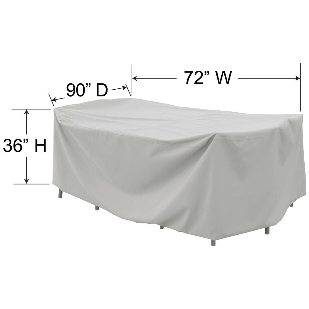 Small Oval / Rectangular Dining Table & Chairs - 72"W x 90"D x 36"H