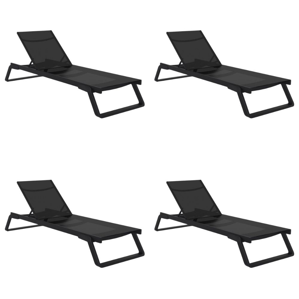 Tropic Chaise Lounge - Set of 4