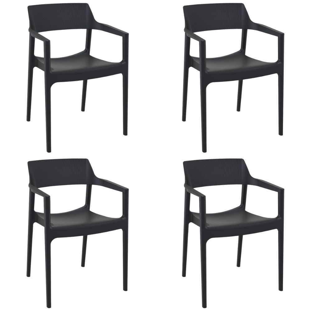 Tulum Dining Arm Chair - Set of 4