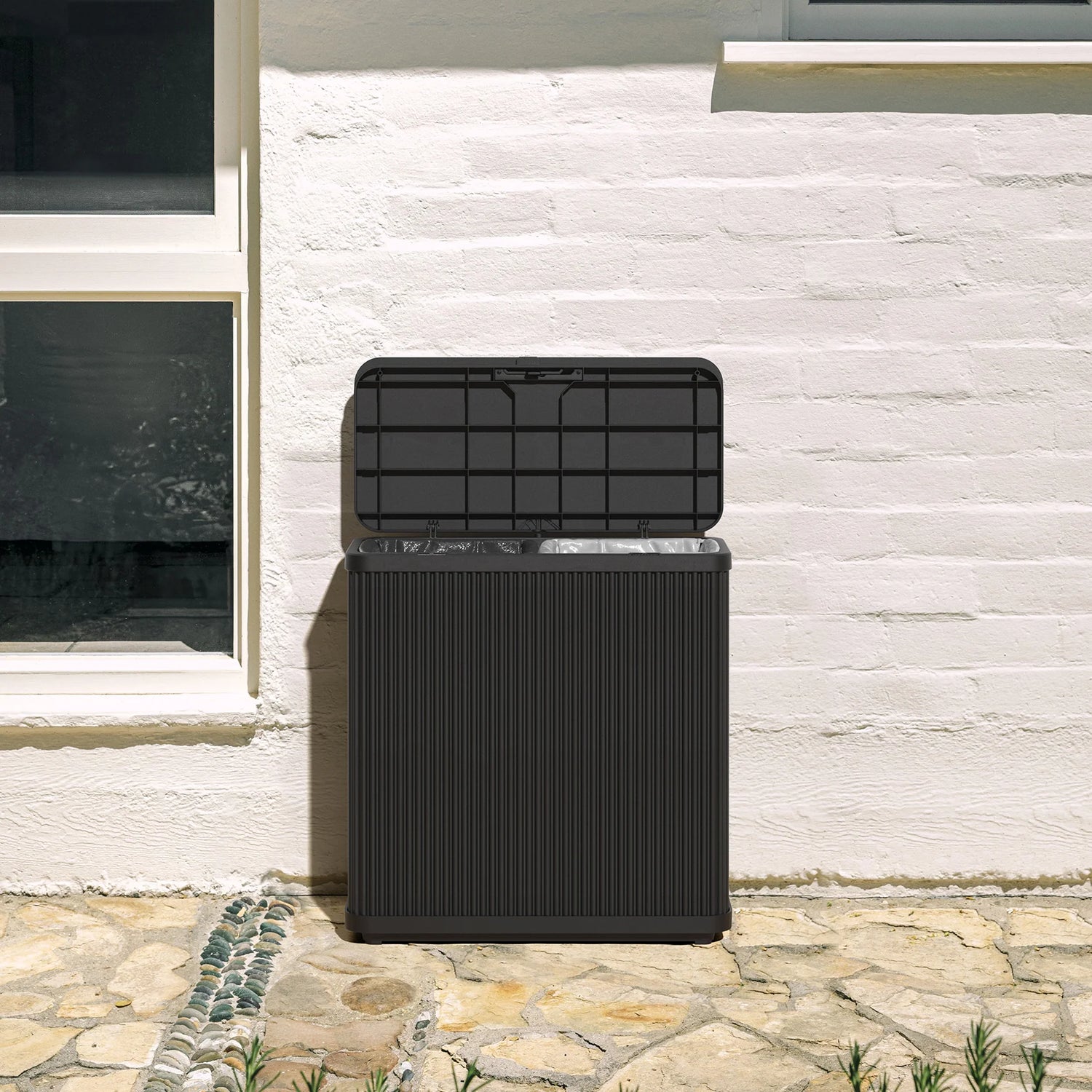 Tambour Waste Bin