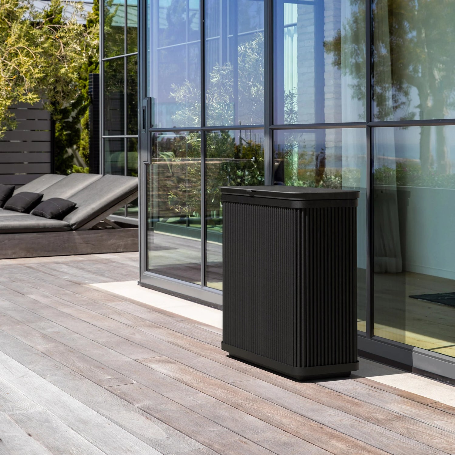 Tambour Waste Bin