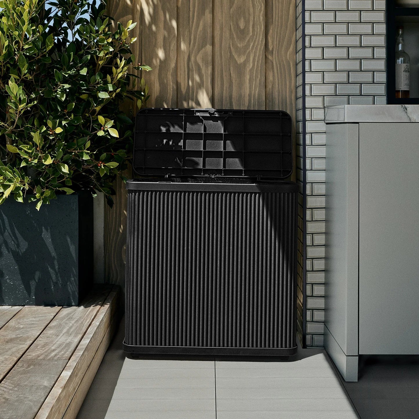 Tambour Waste Bin
