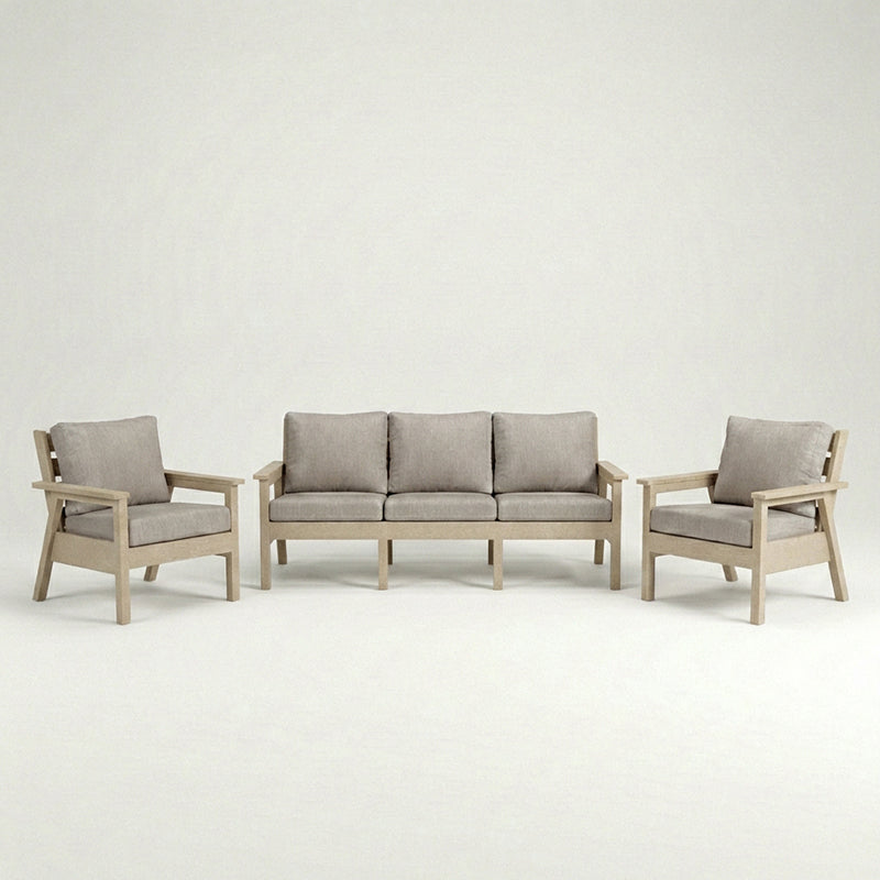 Tofino 3pc Club Set with 2 Club Chairs & Sofa