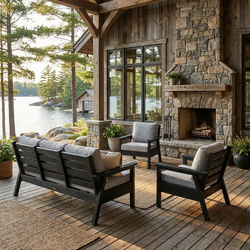 Tofino 3pc Club Set with 2 Club Chairs & Sofa