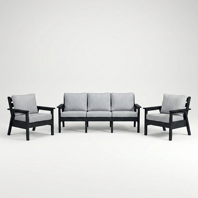 Tofino 3pc Club Set with 2 Club Chairs & Sofa