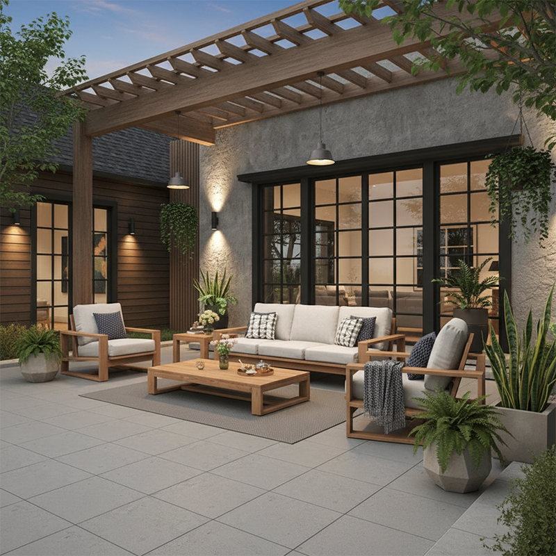 Trent 3pc Sofa Club Set