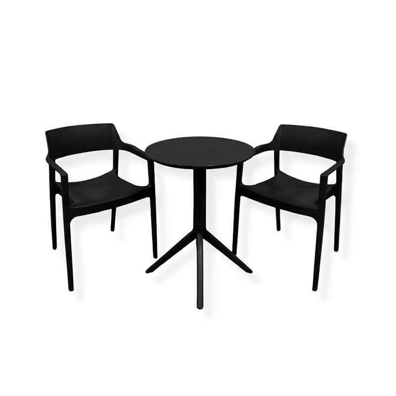 Tulum 3pc Round Bistro Set