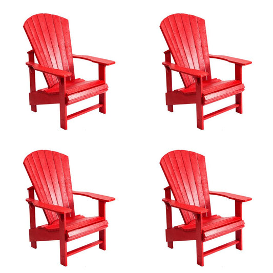 Upright Adirondack Chair - 4 Pack  **VALUE BUNDLE**