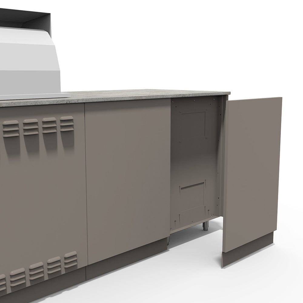 Ridge 42 Outdoor Kitchen Island Back Panel Kit – InsideOut