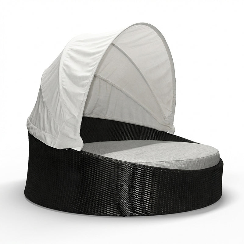 Universal Wicker Daybed - Caviar Black