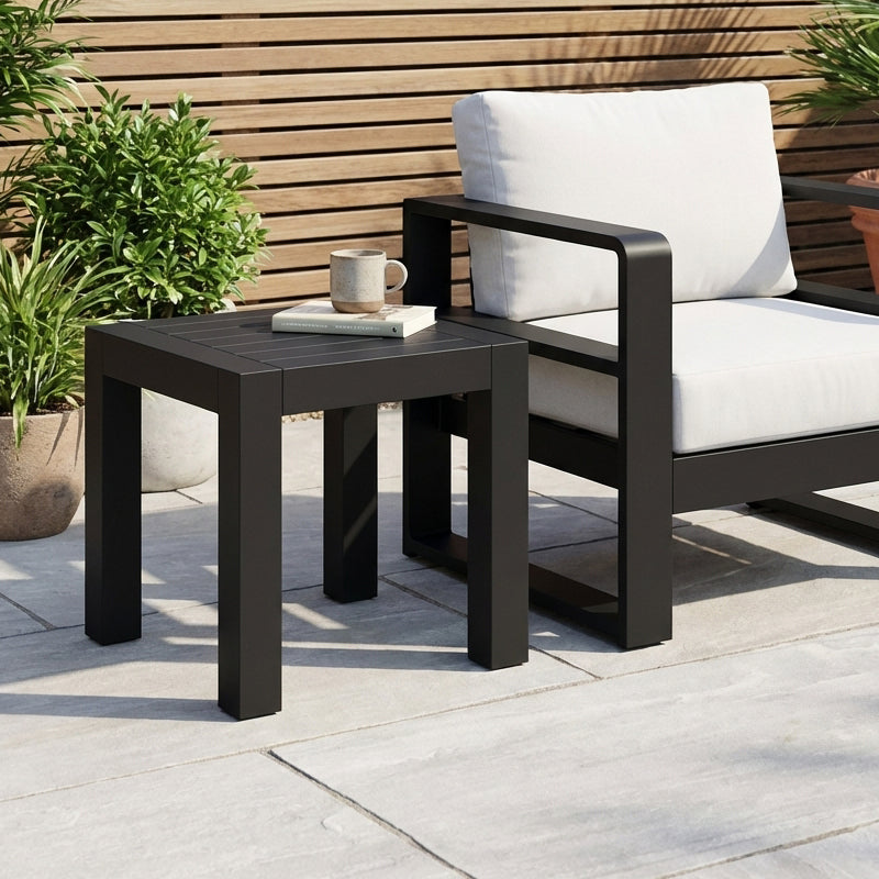 Villa End Table - Black