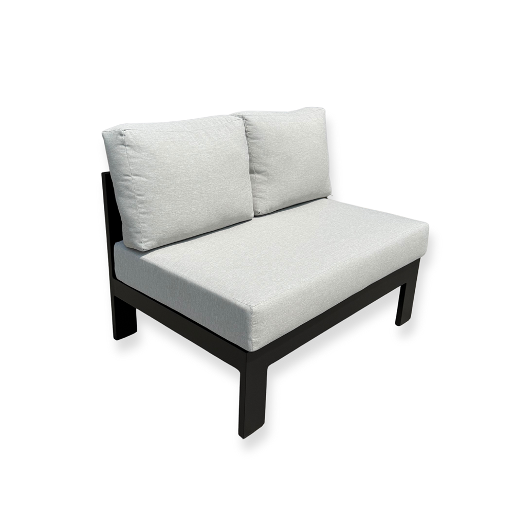 Villa Double Armless Module - Black