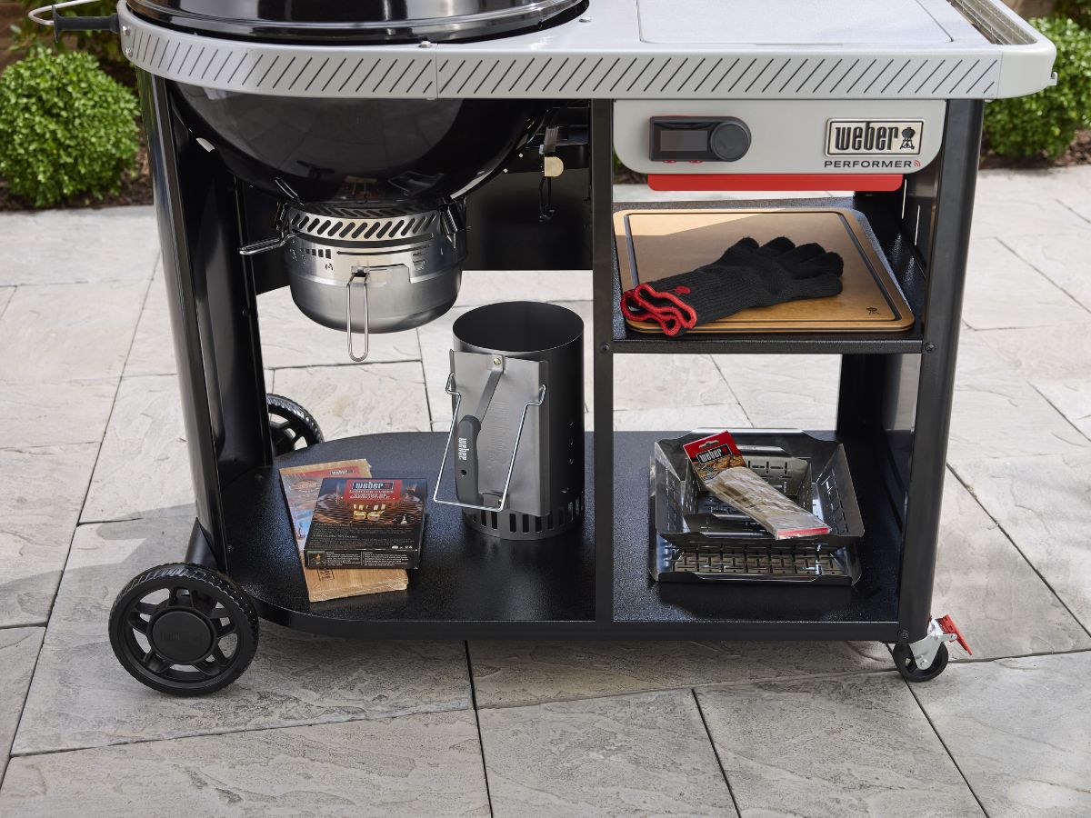 Weber 22" Performer Premium Smart Charcoal Grill