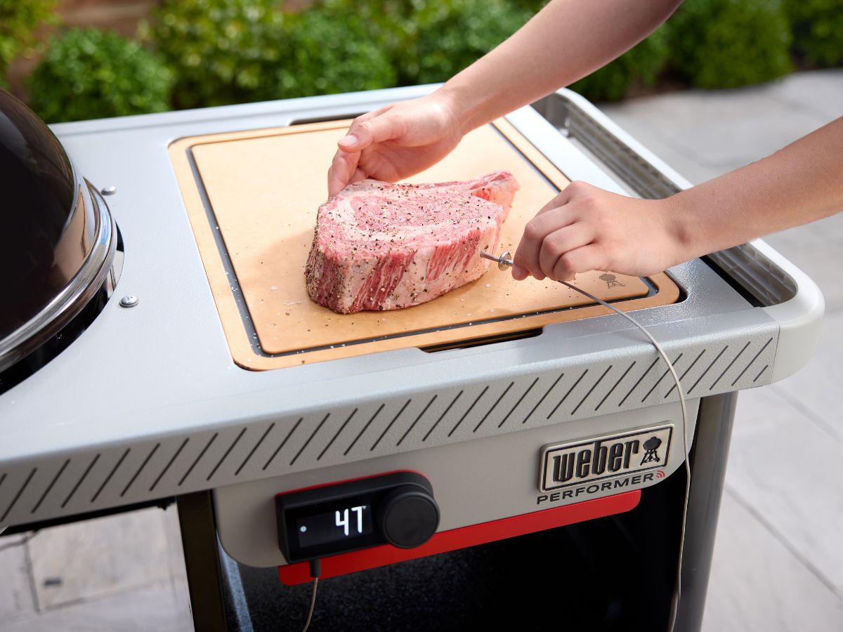 Weber 22" Performer Premium Smart Charcoal Grill