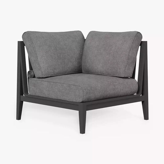 Westport Left Corner Chair - Dark Grey Cushions