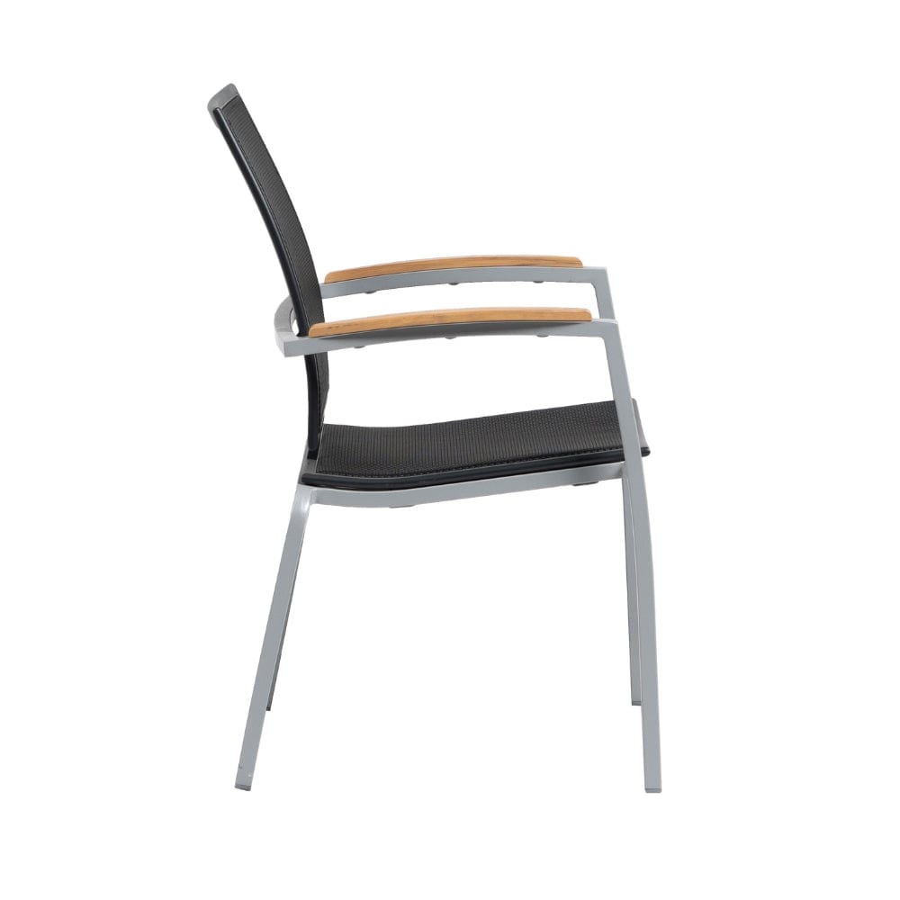 Zunix Sling Armchair with Durateak Arm