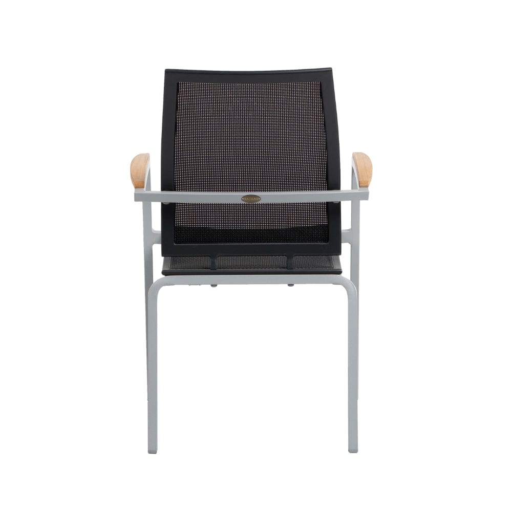 Zunix Sling Armchair with Durateak Arm