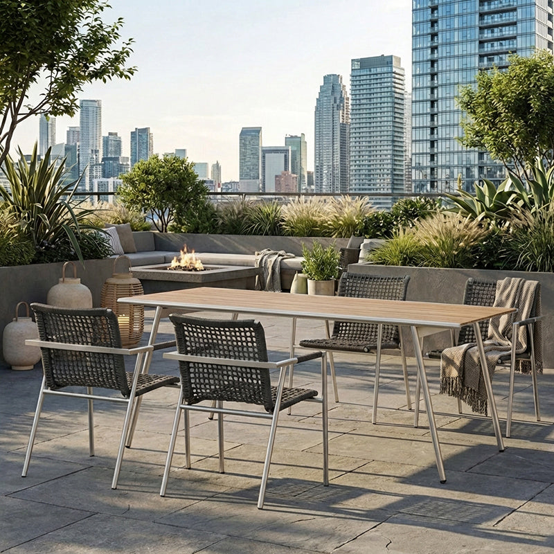 Zoom Collection 7pc Dining Set