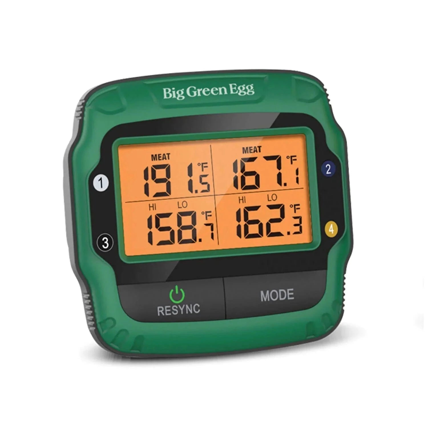 Big green top egg meat thermometer