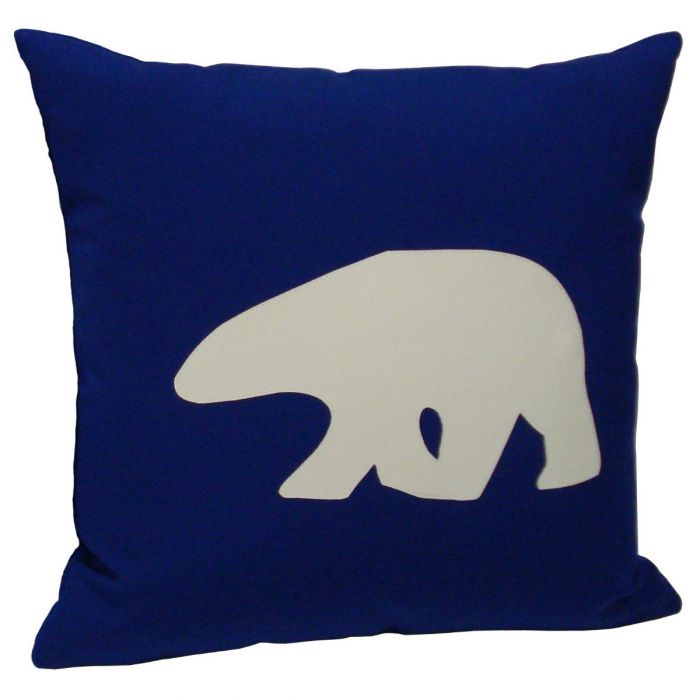 Sunbrella Icon Toss Cushion - Polar Bear