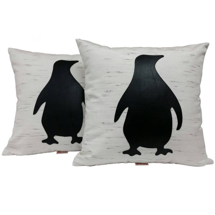 Sunbrella Icon Toss Cushion Pair - Penguin